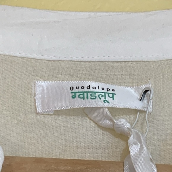 Guadalupe Design | NWT Gracie Viscose Embroidered Kaftan Beach Coverup Dress OS - Picture 9 of 17